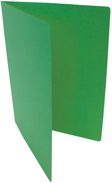 Mapa bez klop odkládací zelená