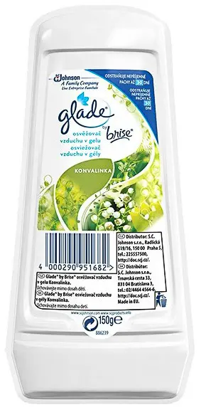 Osvěžovač vzduchu Glade gel Konvalinka 150g