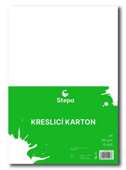 Karton kreslicí A4 220g 10 archů v balení