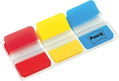 Záložka samolepicí 25,4x38 mm 686 RYB 3x22 ks