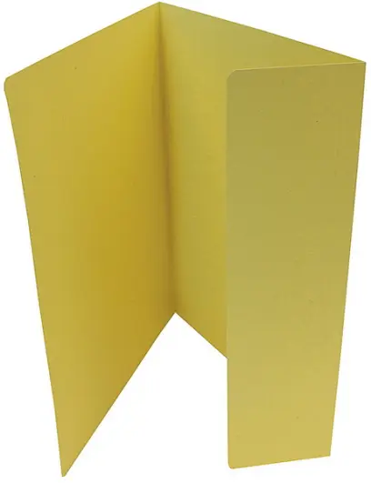 Mapa 1 klopá odkládací žlutá