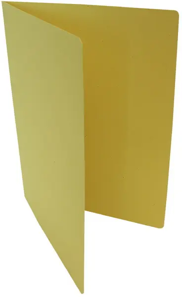 Mapa bez klop odkládací žlutá