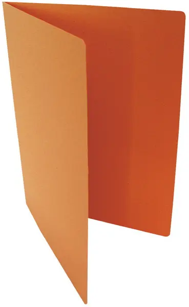 Mapa bez klop odkládací oranžová