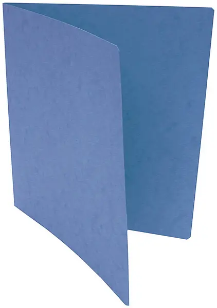 Mapa bez klop odkládací prešpan modrá