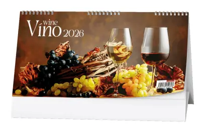 Kalendář stolní Víno