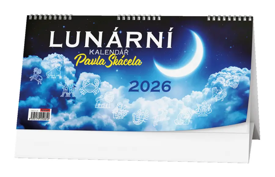 Kalendář stolní Lunární kalendář Pavla Skácela