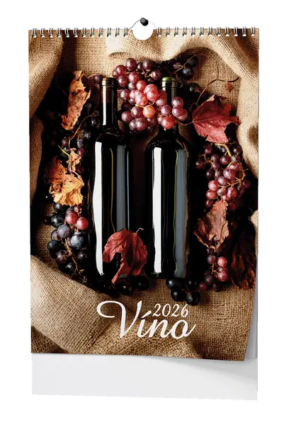 Kalendář nástěnný Víno - A3