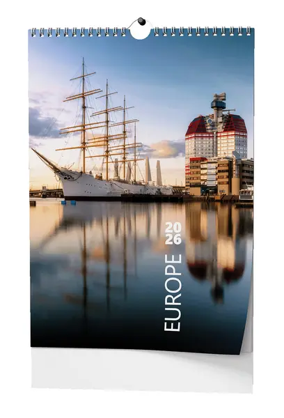 Kalendář nástěnný Europe - A3