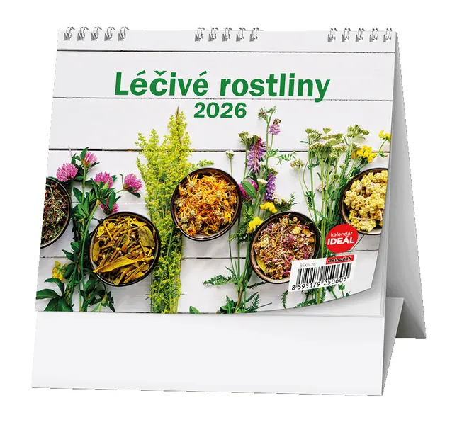 Kalendář stolní IDEÁL - Léčivé rostliny