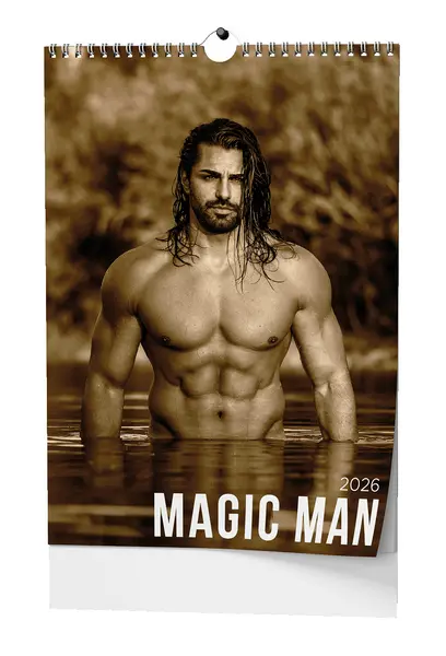 Kalendář nástěnný Magic Man - A3