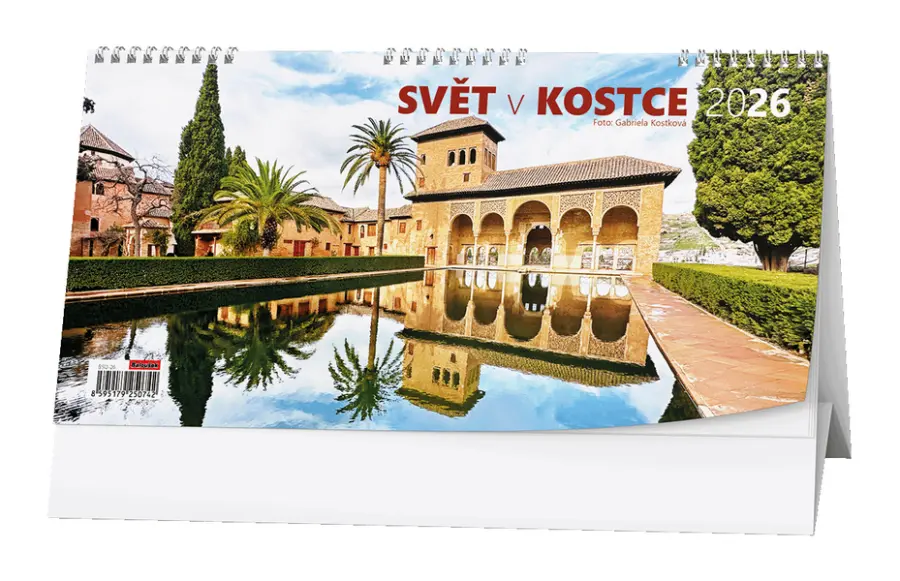 Kalendář stolní Svět v kostce