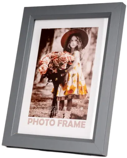 Fotorámeček Bevel 13x18 4 šedý