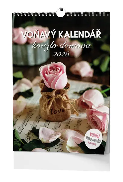 Kalendář nástěnný Voňavý – Kouzlo domova - A3