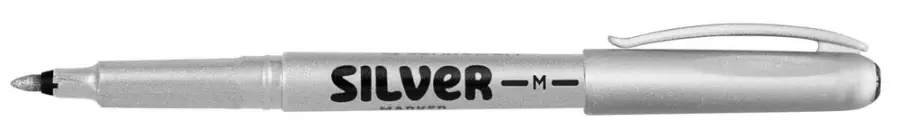 Značkovač nestíratelný 2670 M stříbrný