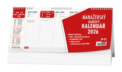 Kalendář stolní manažerský (daně)