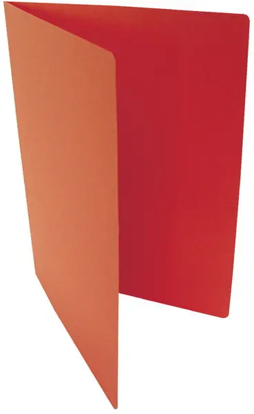 Mapa bez klop odkládací červená