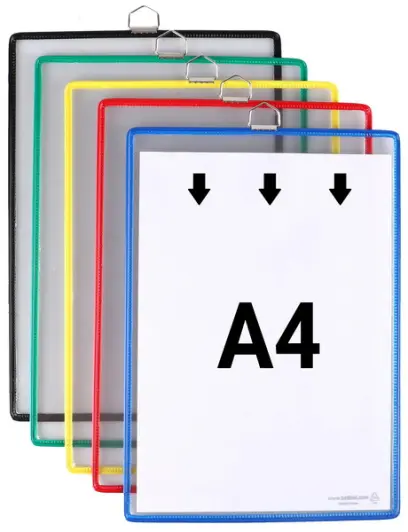 Kapsy závěsné Tarifold s očkem A4 5 ks mix