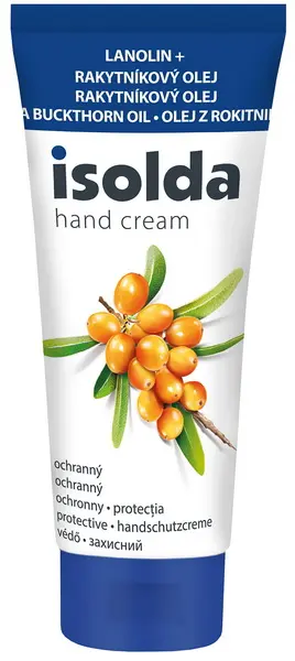 Krém na ruce Isolda lanolin s rakytníkovým olejem  ochranný 100 ml