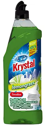 Prostředek na nádobí Krystal lemongrass 750 ml