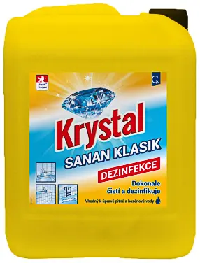 Čistič dezinfekční Krystal Sanan 5 l