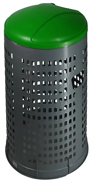 Koš na odpadkové pytle Ekolina zelený