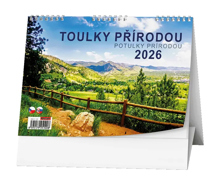 Kalendář stolní Toulky přírodou