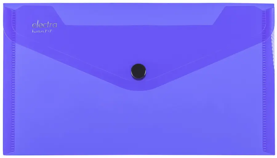 Obálka DL s drukem Electra modrá