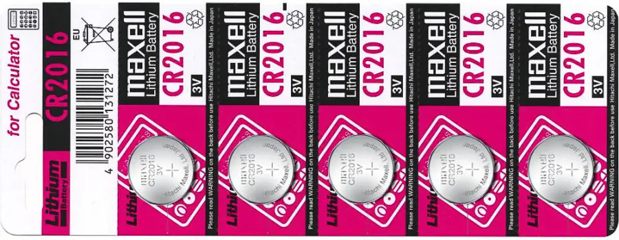 Baterie lithiová CR2016 3V Maxell