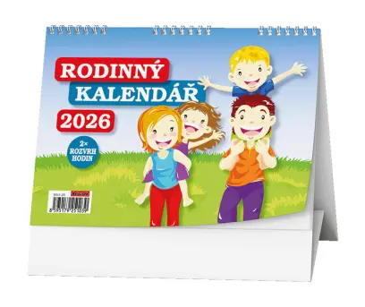 Kalendář stolní Rodinný stolní kalendář