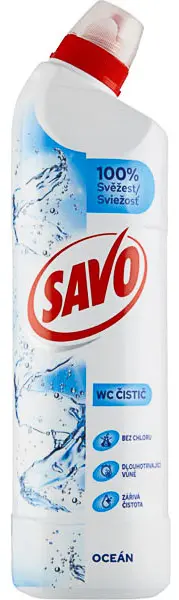 Čistič na WC Savo Oceán 700 ml