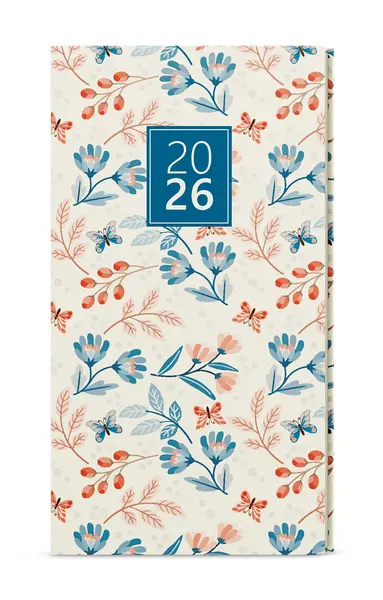 Diář týdenní - Jakub - Lamino - kapesní - Motýli