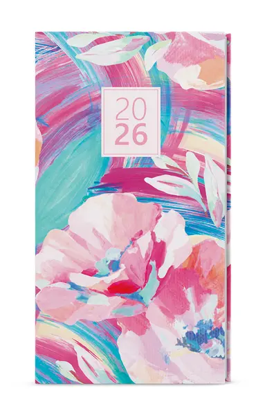 Diář týdenní - Jakub - Lamino - kapesní - Růžový