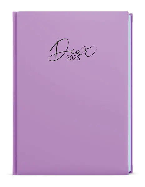 Diář týdenní - Prokop  - Lamino Pastel - A5 - fialová