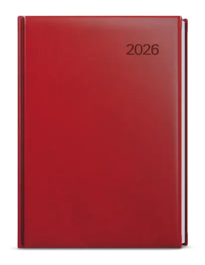 Diář denní - David - Vivella - A5 - bordó