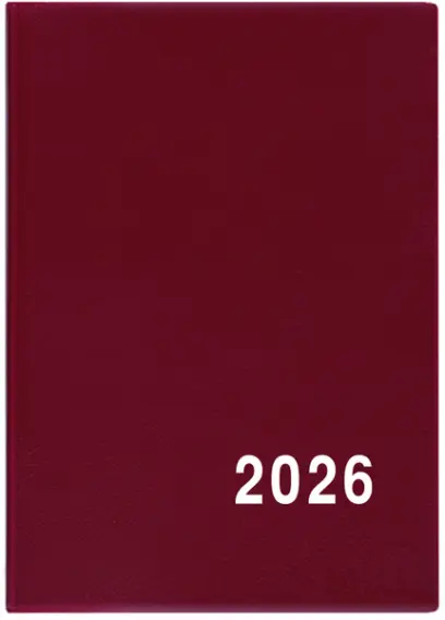 Diář týdenní - Hynek - PVC - bordó