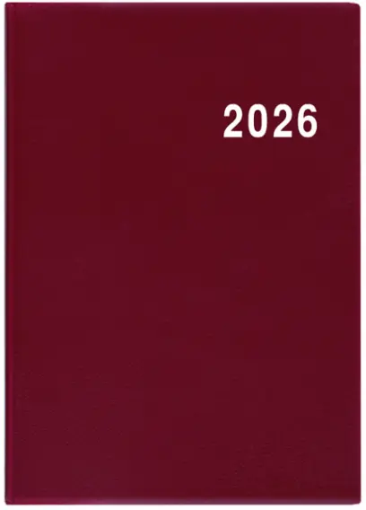 Diář týdenní - Ladislav - PVC - bordó