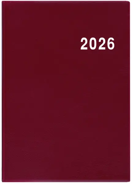 Diář týdenní - Ladislav - PVC - bordó