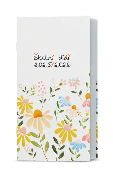 Diář měsíční  - Klára - Lamino - Bílý