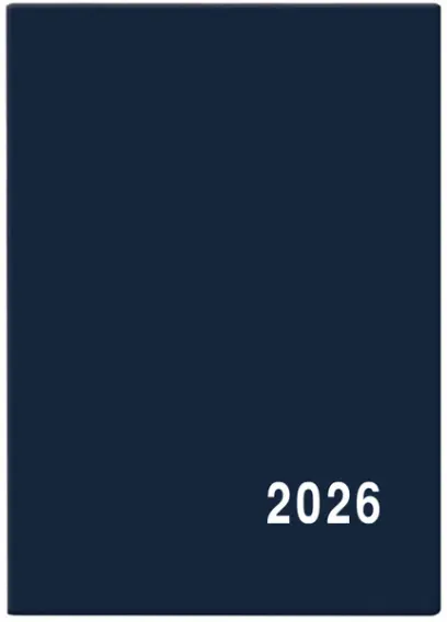 Diář měsíční - Anežka - PVC - modrá