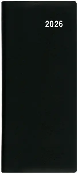 Diář měsíční - Božka - PVC - černá