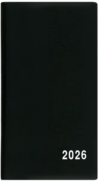 Diář měsíční - Františka - PVC - černá