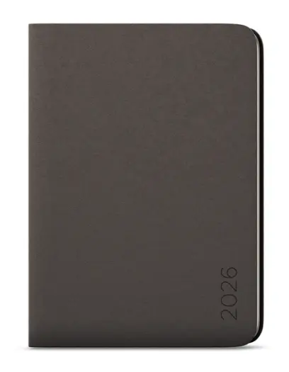 Diář měsíční s notesem - DiNo - B5 – šedá