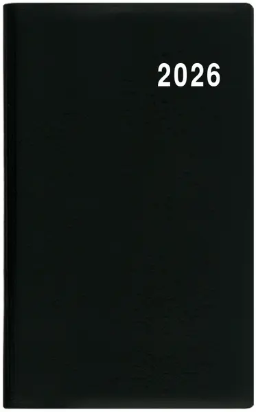 Diář měsíční - Marika - PVC - černá