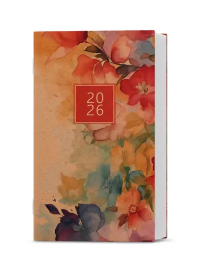 Diář měsíční - Marika - Kraft - Akvarel