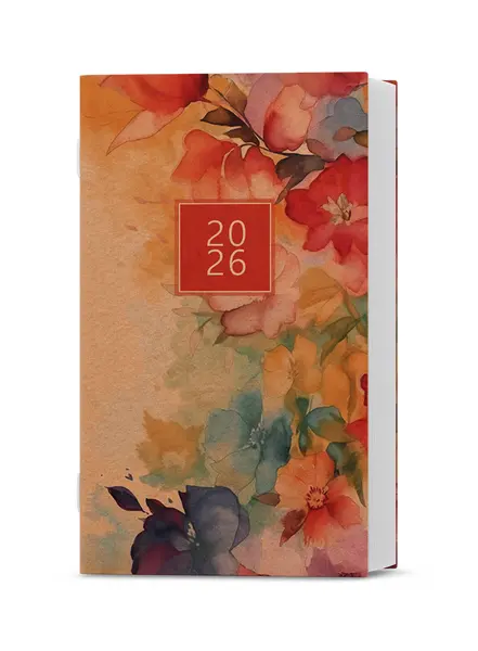 Diář měsíční - Marika - Kraft - Akvarel