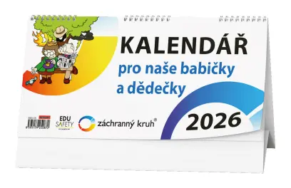 Kalendář stolní Kalendář pro naše babičky a dědečky