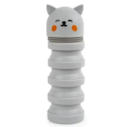 Penál etue Silica 2 šedý