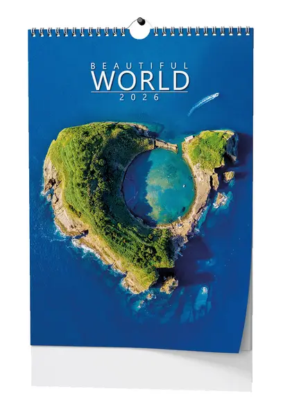 Kalendář nástěnný Beautiful world - A3