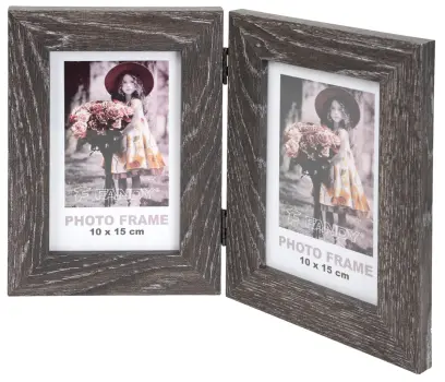 Fotorámeček Narvik 10x15/2 2 tmavě hnědý