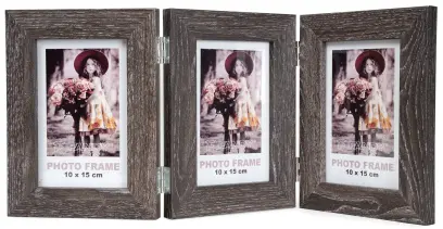 Fotorámeček Narvik 10x15/3 2 tmavě hnědý